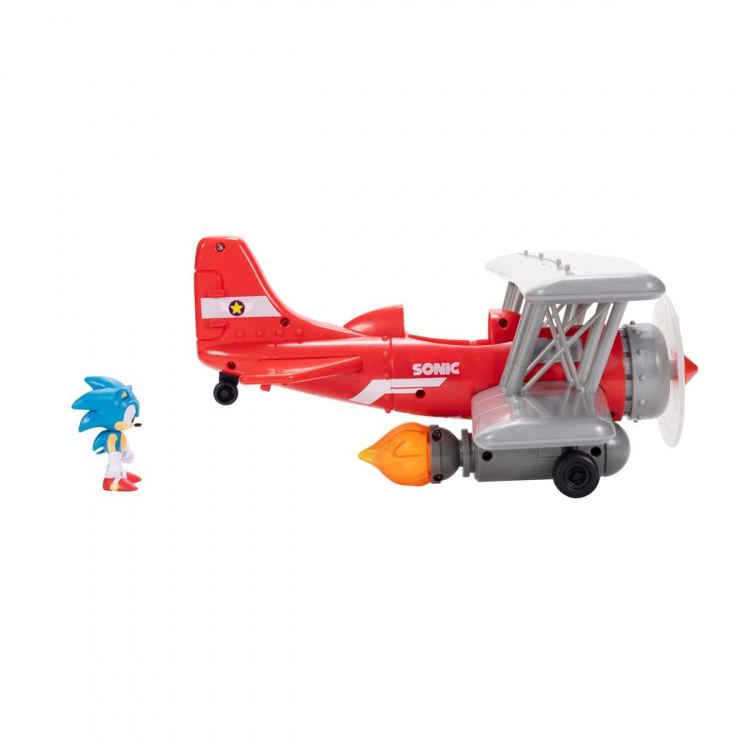 JAKKS Pacific Sonic the Hedgehog 2,5 tommer legesæt Tornado Biplane