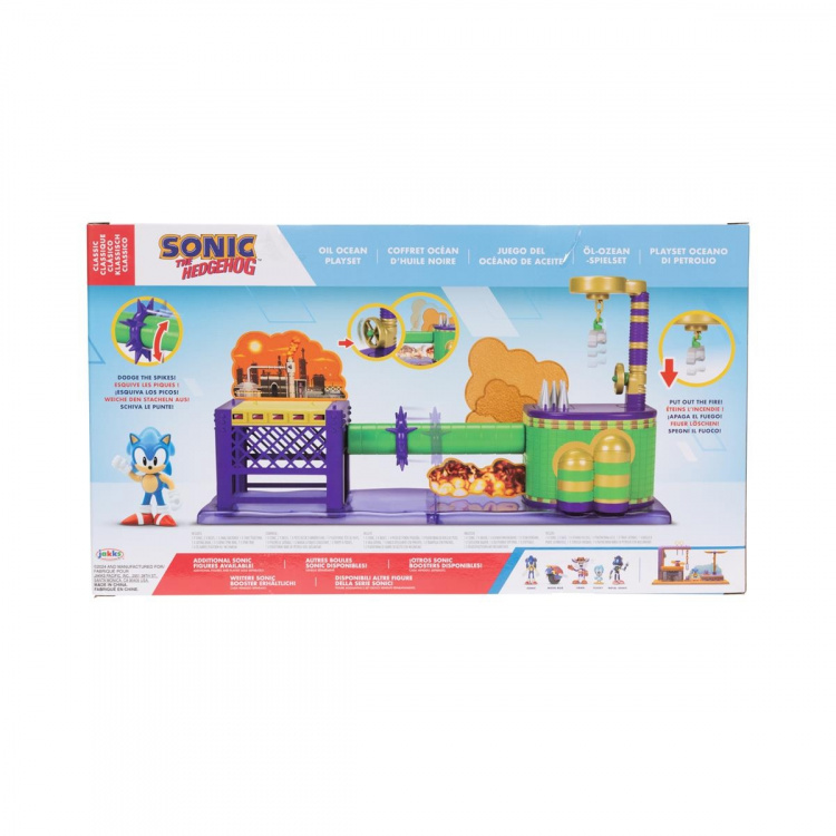 JAKKS Pacific Sonic the Hedgehog 2,5 tommer legesæt Oil Ocean