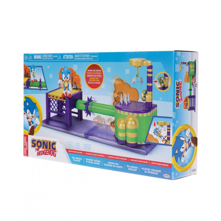 JAKKS Pacific Sonic the Hedgehog 2,5 tommer legesæt Oil Ocean