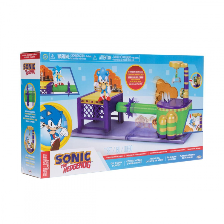 JAKKS Pacific Sonic the Hedgehog 2,5 tommer legesæt Oil Ocean