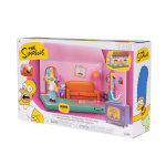 JAKKS Pacific The Simpsons 2,5 tommer legesæt Simpsons stue