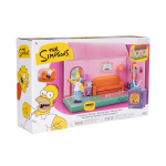 JAKKS Pacific The Simpsons 2,5 tommer legesæt Simpsons stue