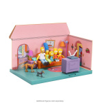 JAKKS Pacific The Simpsons 2,5 tommer legesæt Simpsons stue