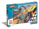 Clementoni 104 stk Puslespil Børn Hotwheels