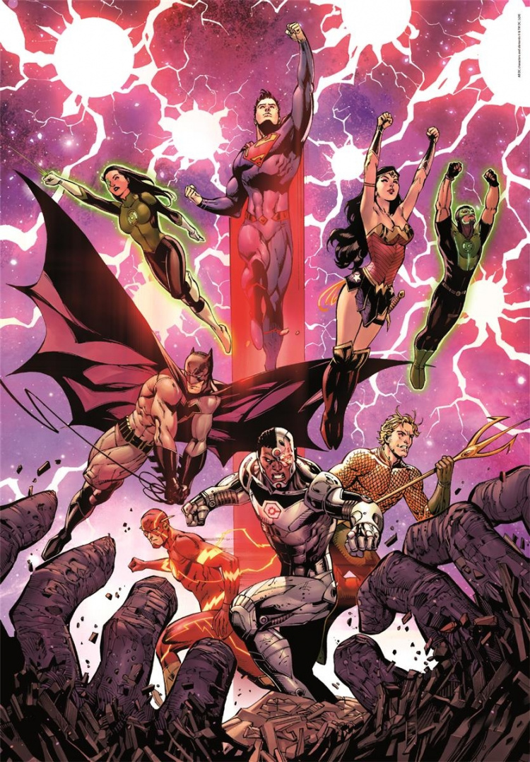 Clementoni 1000 stk CB Collection DC Comics i høj kvalitet (2)