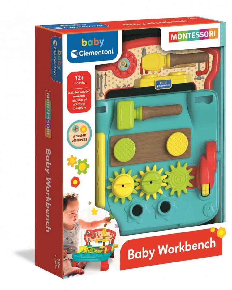 Clementoni Montessori-baby-arbejdsbænk