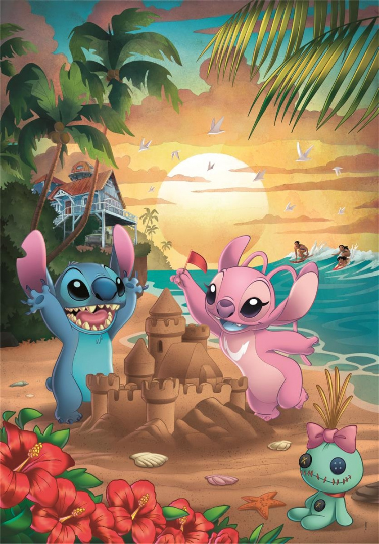 Clementoni 500 stk CB Disney Stitch