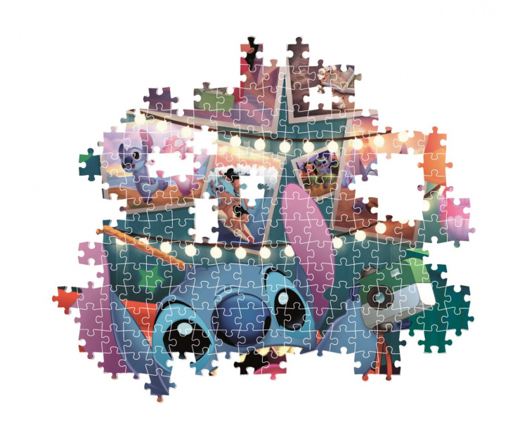 Clementoni 1000 stk CB Collection Disney Stitch i høj kvalitet