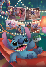 Clementoni 1000 stk CB Collection Disney Stitch i høj kvalitet
