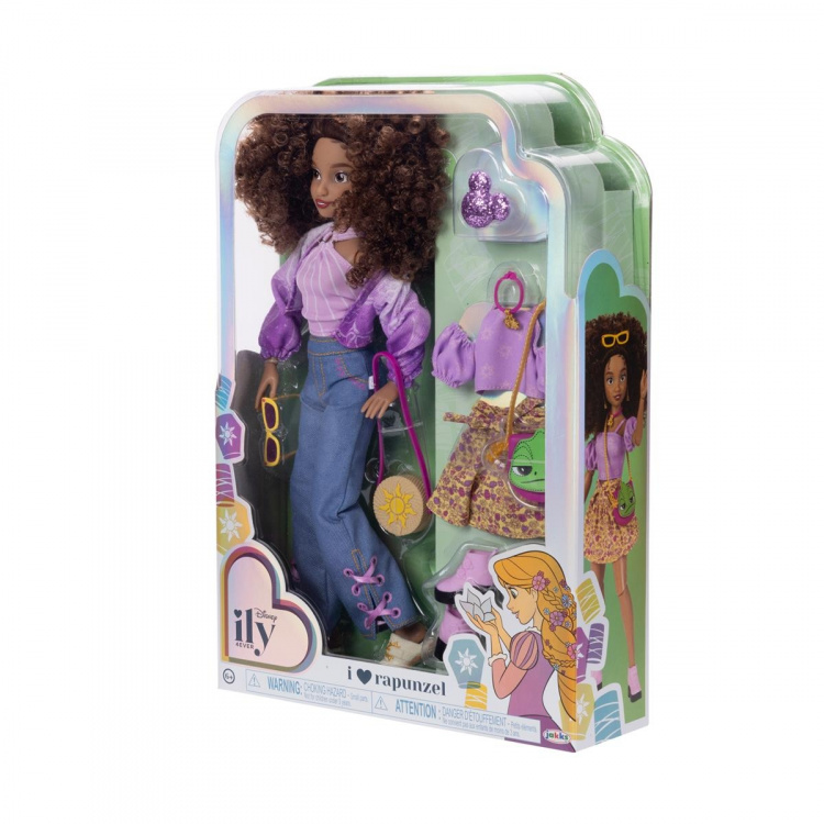 JAKKS Pacific Disney ily 4EVER Fashion Doll med ekstra mode inspireret af Rapunzel