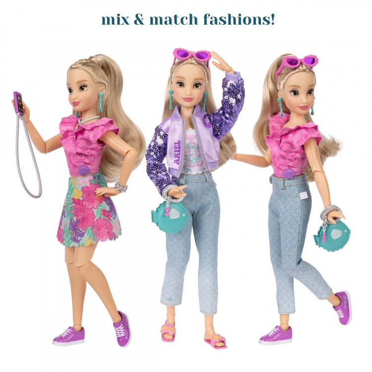 JAKKS Pacific Disney ily 4EVER Fashion Doll med ekstra tøj inspireret af Ariel