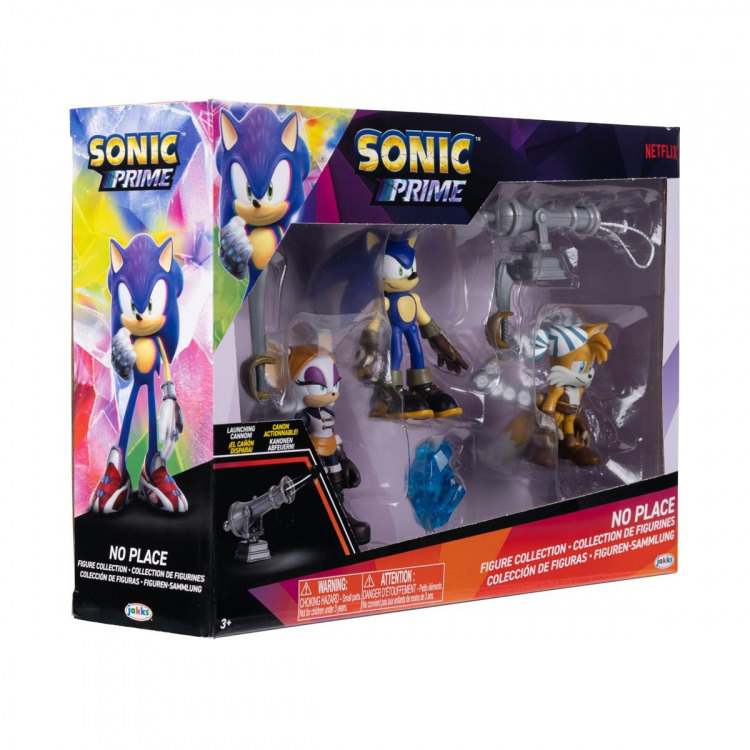JAKKS Pacific Sonic Prime 2,5 tommer figur multipakke W2