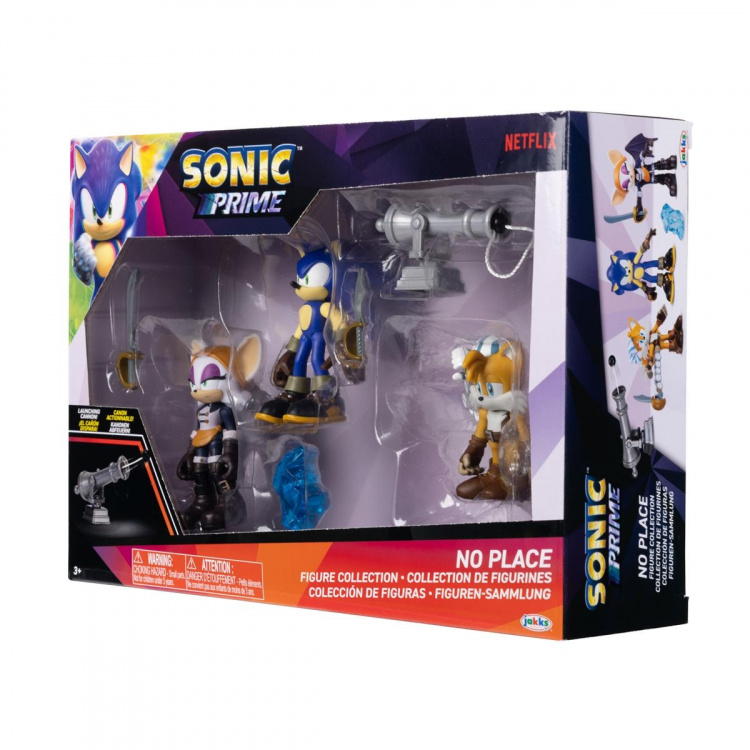 JAKKS Pacific Sonic Prime 2,5 tommer figur multipakke W2