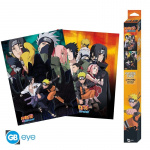 Abysse NARUTO SHIPPUDEN - Sæt 2 plakater - Ninjas (52x38)