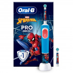 Oral B Vitality Pro Kids Spiderman elektrisk tandbørste HBOX