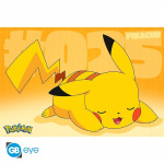 Abysse POKEMON - Plakat Maxi 91,5x61 - Pikachu sover