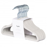 3 Sprouts Velourbøjle 15 stk. grå