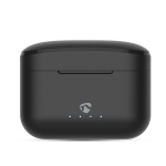 Nedis Fuldt Trådløse hovedtelefoner | Hybrid (ENC + ANC) | Bluetooth® | Maksimal batteritid: 36 timer | Touch Control | Opladningsholder | Trådløs opladningsetui | Indbygget mikrofon | Understøtter stemmestyring | Sort Nedis Fuldt Trådløse hovedtelefoner | Hybrid (ENC + ANC) | Bluetooth® | Maksimal batteritid: 36 timer | Touch Control | Opladningsholder | Trådløs opladningsetui | Indbygget mikrofon | Understøtter stemmestyring | Sort