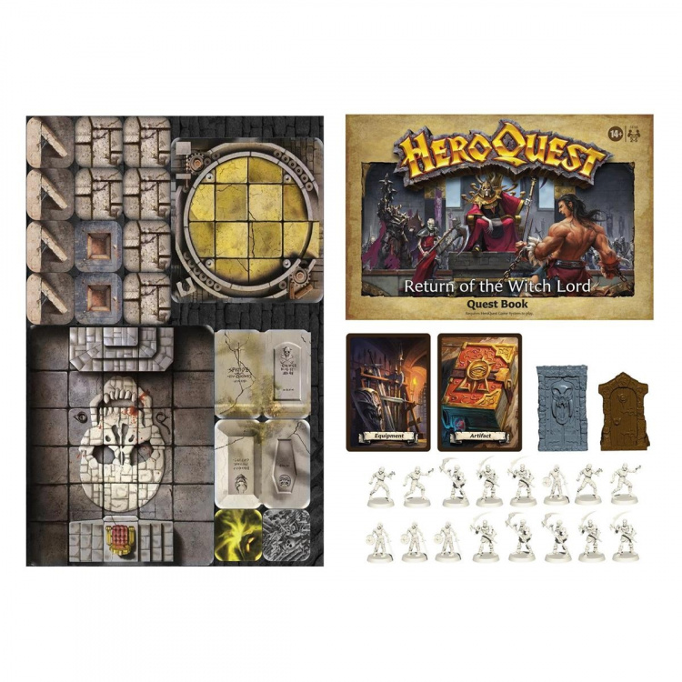 Hasbro HeroQuest Expansion Return of Witchlord (EN)