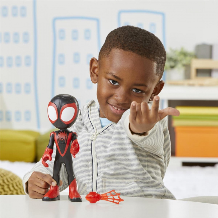 Spidey og hans fantastiske venner Supersized 9 tommer figur Miles Morales