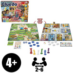 Hasbro Cluedo Junior 2 spil i 1 (DK/NO)