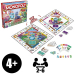 Hasbro Monopoly Junior 2 spil i 1 (DK/NO)