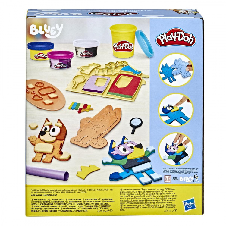 Hasbro Play-Doh Bluey Make \'n Mash Kostumer Legesæt