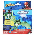 Spider-Man Web Splashers figur og køretøj Green Symbiote