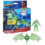 Spider-Man Web Splashers figur og køretøj Green Symbiote