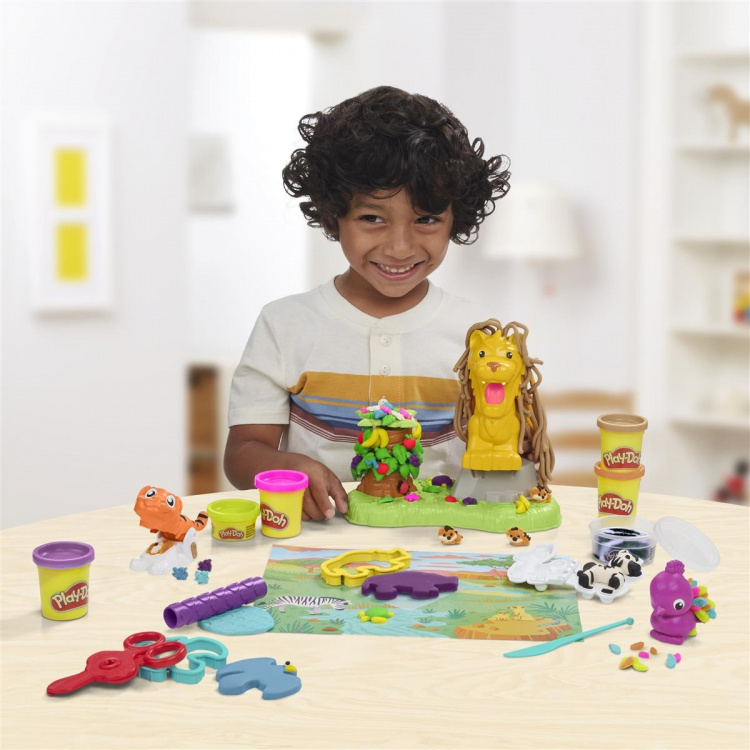 Play-Doh legesæt Grown Mane Lion og venner