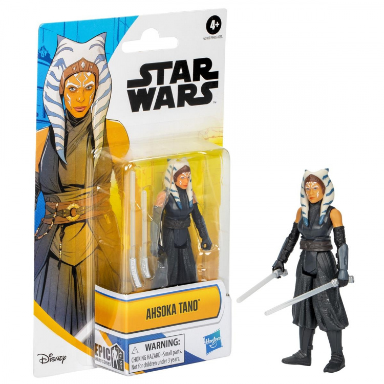 Star Wars Epic Hero Series 4 tommer figur Ashoka