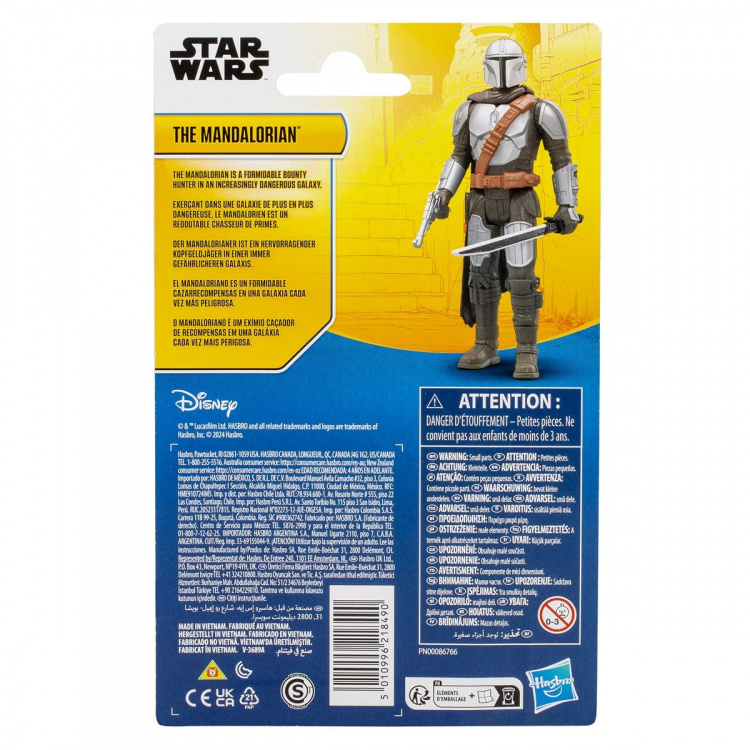 Star Wars Epic Hero Series 4 tommer figur Mandalorian