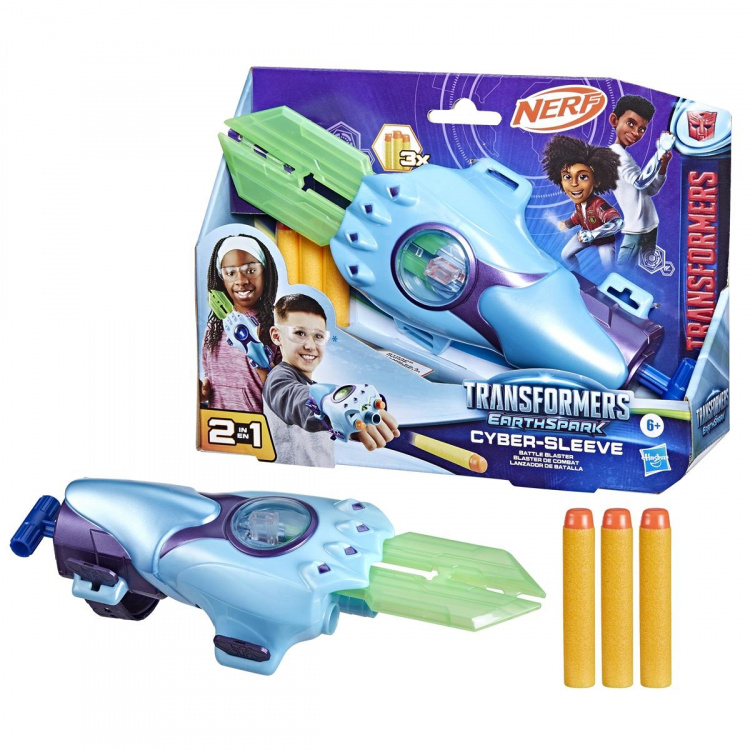 Transformers EarthSpark Roleplay Cyber-sleeve Blaster