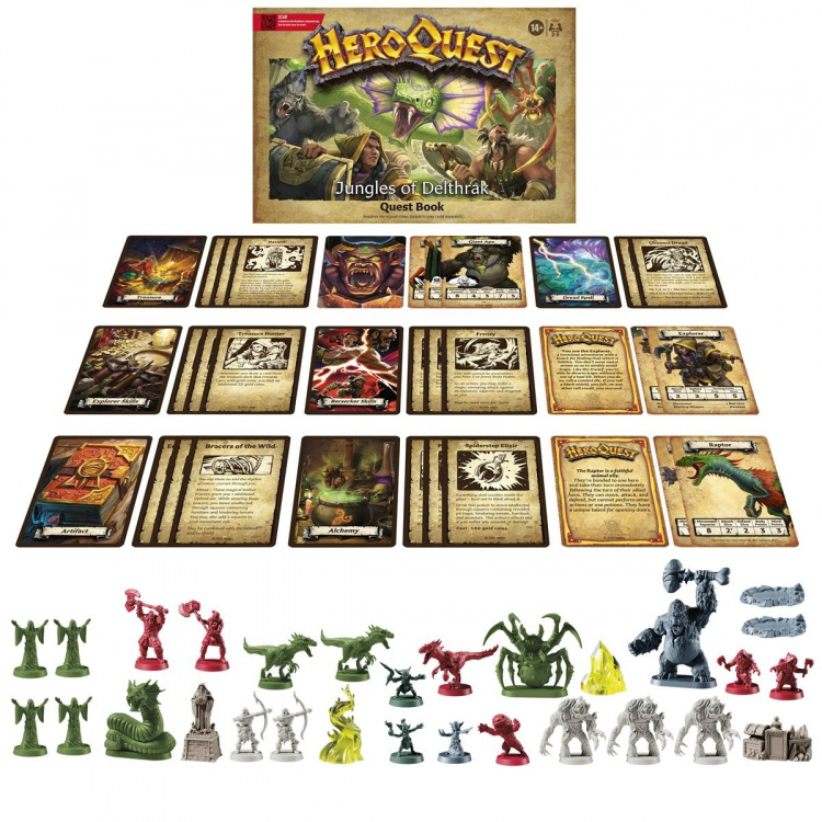 Hasbro HeroQuest Expansion Jungles of Delthrak (EN)