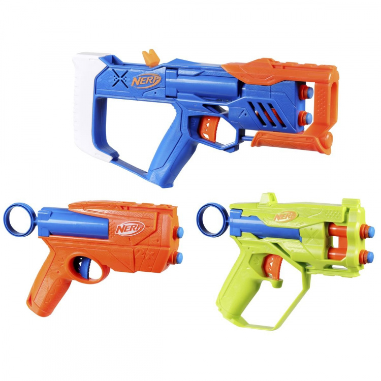NERF N-Series Triple Action Pack
