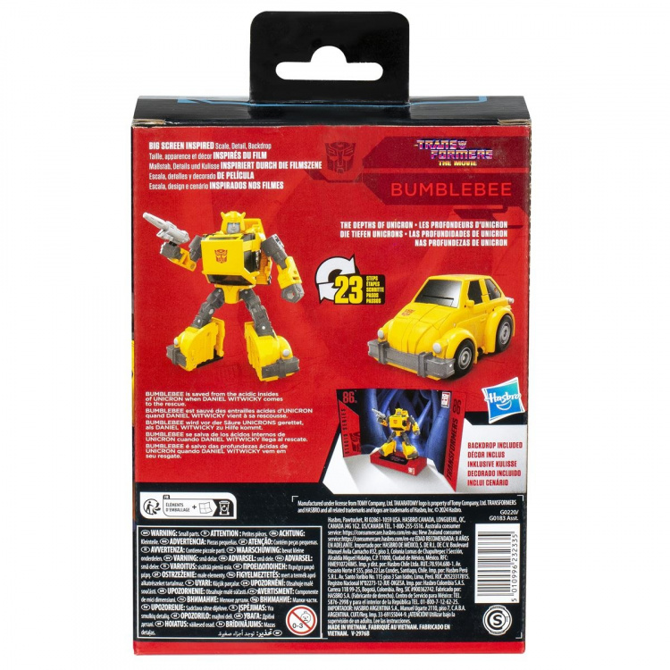 Transformers Generations Studio Series A Niveau 86 Bumblebee