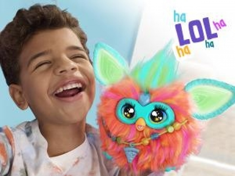 Hasbro Furby Interactive Plush Toy Coral (EN)