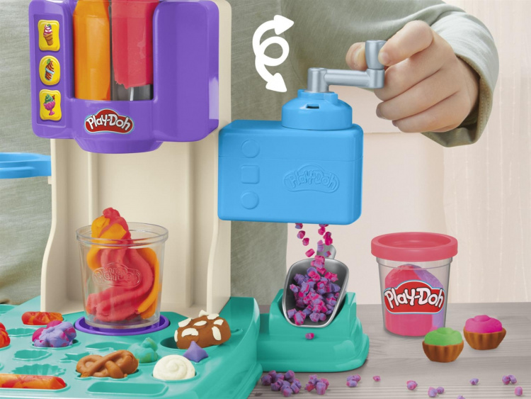Play-Doh Kitchen Creations legesæt Rainbow Swirl Ice Cream