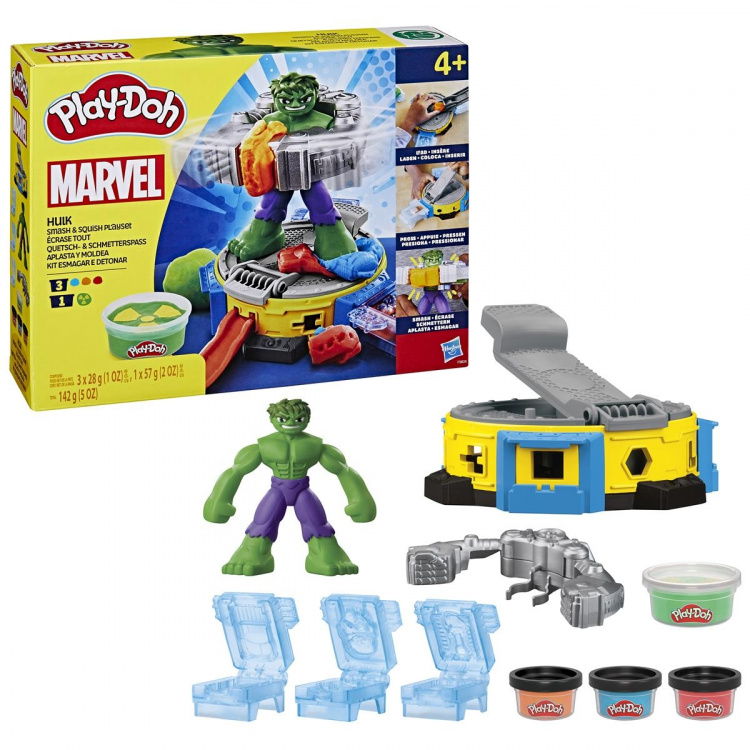 Play-Doh Marvel Hulk & Squish legesæt