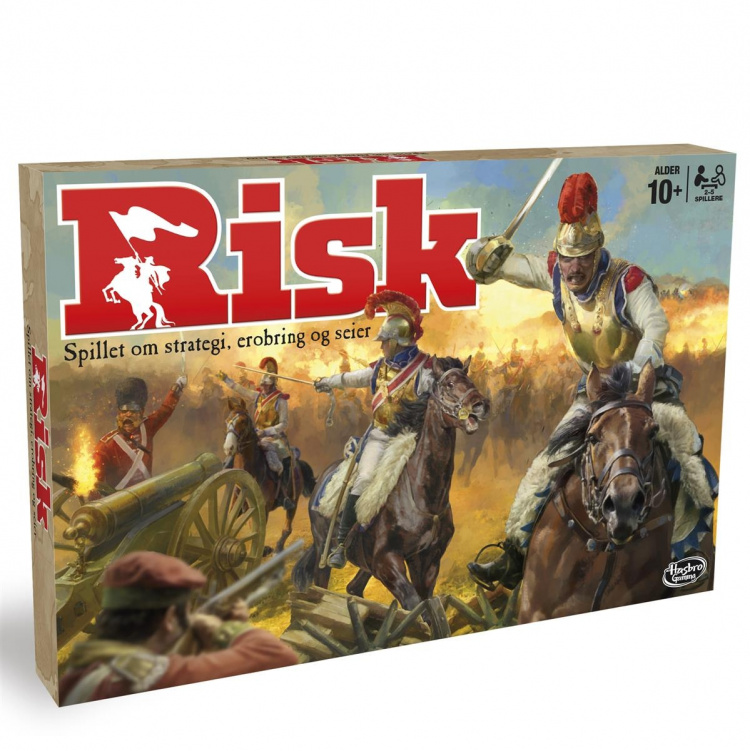 Hasbro Risk - Spillet om strategi, erobring og seier (NO)