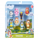 BLUEY multipakke med 8 figurer - S3 (90128)