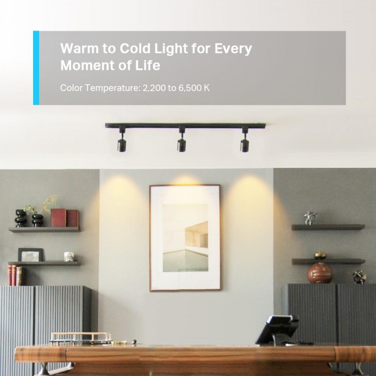 TP-Link Tapo Smart Wi-Fi Spotlight, flerfarvet /Tapo L630 TP-Link Tapo Smart Wi-Fi Spotlight, flerfarvet /Tapo L630