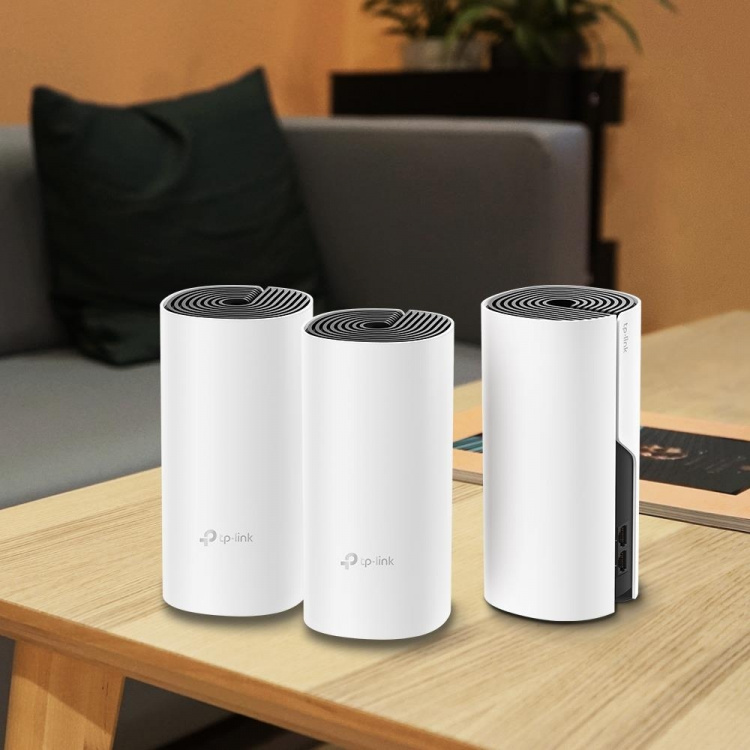 TP-Link Deco M4 (3-pak) AC1200 Mesh Wi-Fi-system til hele hjemmet v2
