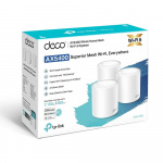 TP-Link Deco X60 (3-pak) Wi-Fi 6 AX Whole-Home Mesh Wi-Fi-system TP-Link Deco X60 (3-pak) Wi-Fi 6 AX Whole-Home Mesh Wi-Fi-system