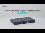 TP-Link 5-Port 2.5G Multi-Gigabit Desktop Switch TP-Link 5-Port 2.5G Multi-Gigabit Desktop Switch