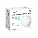 TP-Link Deco X50-PoE Wi-Fi 6 AX3000 Mesh-system med PoE (2-pak)