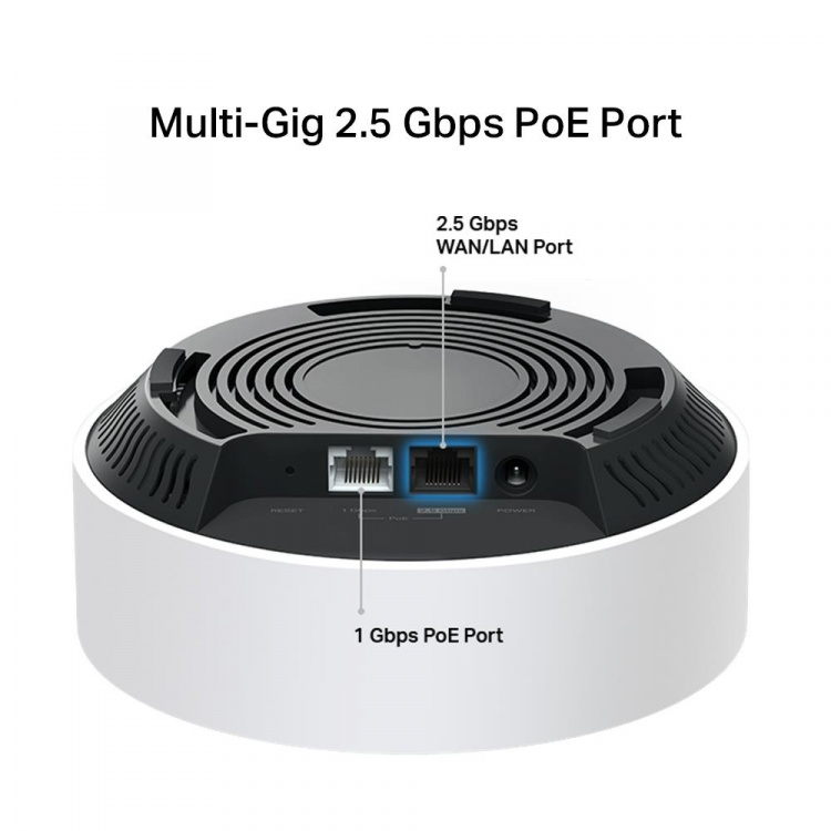 TP-Link Deco X50-PoE Wi-Fi 6 AX3000 Mesh-system med PoE (2-pak)