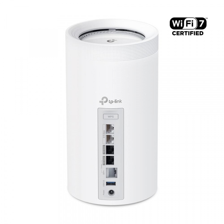 TP-Link Deco BE85 Wi-Fi 7 BE19000 Mesh Wi-Fi-system til hele hjemmet (1-pak)