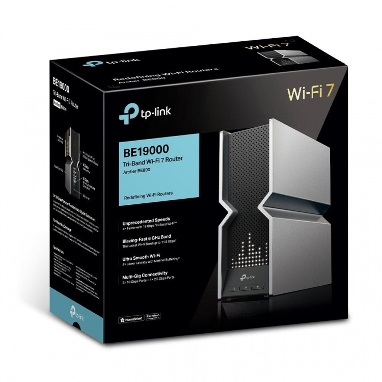 TP-Link BE19000 Tri-Band Wi-Fi 7 Router /Archer BE800