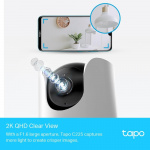 TP-Link Tapo Pan/Tilt AI Wi-Fi-hjemmesikkerhedskamera /Tapo C225 TP-Link Tapo Pan/Tilt AI Wi-Fi-hjemmesikkerhedskamera /Tapo C225